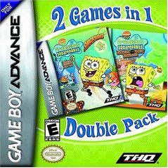 2 Games in 1 Double Pack: SpongeBob - (Loose) (GameBoy Advance)