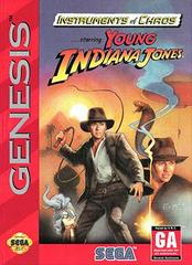 Instruments of Chaos Starring Young Indiana Jones - (Loose) (Sega Genesis)