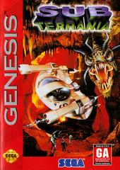 Sub Terrania - (Loose) (Sega Genesis)