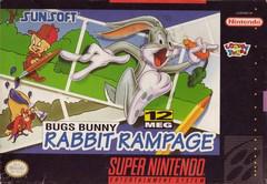Bugs Bunny Rabbit Rampage - (Loose) (Super Nintendo)