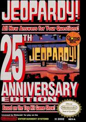 Jeopardy 25th Anniversary - (Loose) (NES)