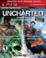 Uncharted & Uncharted 2 Dual Pack - (CIB) (Playstation 3)