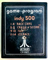 Indy 500 [Orange Text Label] - (Loose) (Atari 2600)
